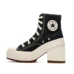 Baskets noire / blanche femme converse de luxe heel