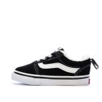 Baskets noires / blanches garon / fille vans ward