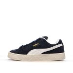 Baskets noires / blanches homme puma suede xl hairy