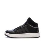 Baskets noires femme adidas hoops gw5456
