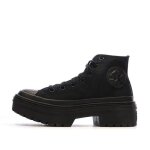 Baskets noires femme converse all star lugged