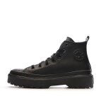 Baskets noires femme converse all star lugged lift platform leather Baskets noires femme converse all star lugged lift platform leather