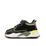 Baskets noires / jaunes garon puma spongebob