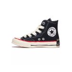 Baskets noires femme converse chuck 70 sketch