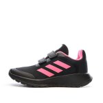 Baskets noires / roses garon / fille adidas tensaur run 2. 0