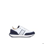 Baskets - pepe jeans - buster club - blanc - plat - lacets