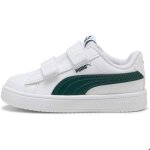 Baskets puma rickie classic v inf blanc fille
