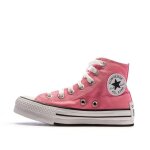 Baskets rose fille converse all star eva