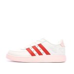 Baskets rouges / blanches fille adidas breaknet 2. 0