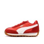 Baskets rouges / blanches gar�on puma easy rider