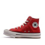 Baskets rouges fille / femme converse chuck taylor all star eva lift