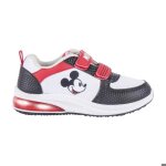 Baskets enfant - cerda - mickey - semelle pvc - avec lumire - scratch
