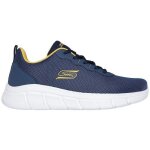 Baskets skechers bobs b flex - icy ed bleu homme