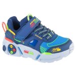Baskets skechers gametronix 2. 0 bleu fille