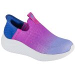 Baskets - skechers - ultra flex 3. 0 color boost - violet - tige textile - semelle air - cooled memory ...