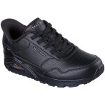 Baskets skechers uno - banksia luxe noir femme