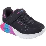 Baskets skechers uno lite 2. 0 - vivid noir fille