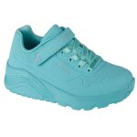 Baskets - skechers - uno lite - bleu - scratch - air - cooled memory foam