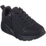 Baskets skechers uno lite - easy zip noir fille
