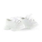 Baskets de sport blanches chaussures pour poup�e ma 36cm