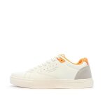Baskets blanches / orange garon teddy smith 1786