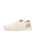 Baskets blanches / rouge garon teddy smith 1786