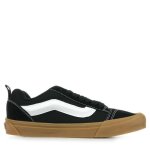 Baskets unisexe - vans - knu skool - noir - lacets - textile