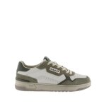 Baskets - victoria - c80 - color block - kaki - plat - homme