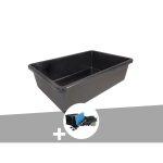 Bassin pr�form� victoria quadro rectangulaire 075 m? 225 l + filtre de berge / gravitaire - ubbink