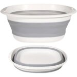 Bassine retractable vaisselle bassine retractable camping lavabo pliable camping car off - white bac ...