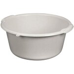 Bassine ronde 14 l - d: 41 cm - h 17. 5 cm - gris moucheté Bassine ronde 14 l - d: 41 cm - h 17. 5 cm - gris moucheté