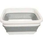 Bassine � vaisselle pliable design peu encombrant facile � nettoyer lavabo pliable rectangulaire 31. ...