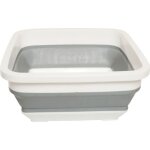 Bassine vaisselle pliable design peu encombrant facile nettoyer lavabo pliable rectangulaire 317 x 142cm ...