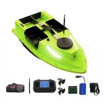 Bateau amorceur tlcommand 600m - bateau de pche de appt - mode nuit et croisire a vitesse fixe ...