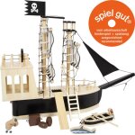 Bateau pirate en bois