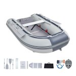 Bateau pneumatique - duoku - annexe de sport  tableau arrire pour 4 personnes - capacit de 1 000 lb ...