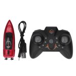 Bateau tlcommand 24 g usb haute vitesse jouet lectrique bateau tanche mini tlcommande hors - bord ...