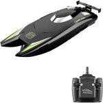 Bateau t�l�command� bateau rc avec batterie rechargeable pour enfants et adultes 24 ghz en plein air ...