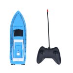 Bateau tlcommand sans fil 24 ghz bateau radiocommand bateau de course  grande vitesse jouets bleus ...