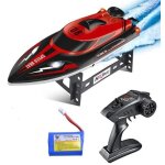 Bateau tlcommand speedboat tanche pour piscines et lacs vitesse 25 km / h