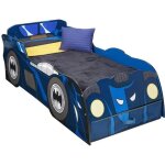 Batman batmobile - lit lumineux pour enfants avec rangement, pour matelas 140cm x 70cm Batman batmobile - lit lumineux pour enfants avec rangement, pour matelas 140cm x 70cm