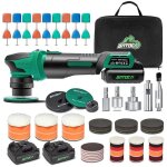 Batoca mini polisseuse de voiture sans fil machine � polir orbitale al�atoire � double action