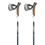 Btons de marche nordique - leki - smart pacer lite - 110 cm - 85% carbone - nordic shark