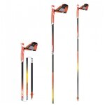 B�ton de trail tsl trail carbon 4 cork (x2) - orange - 125 cm