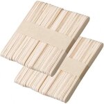 Bâtonnet de sucette bâton glace en bois naturel stick craft qualité alimentaire solide pour cafe lait ... Bâtonnet de sucette bâton glace en bois naturel stick craft qualité alimentaire solide pour cafe lait ...