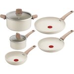 Batterie de cuisine antiadh�sive - debsy - rev�tement antiadh�sif mineralia + - corps en aluminium 100% ...