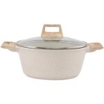 Batterie de cuisine en c�ramique antiadh�sive avec couvercle - marmite - faitout - casseroles - ustensiles ...