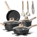 Batterie de cuisine induction 13 pièces just perfecto - set de casseroles et poeles - tous feux dont ... Batterie de cuisine induction 13 pièces just perfecto - set de casseroles et poeles - tous feux dont ...