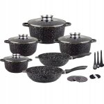 Batterie de cuisine induction 17pièces ensembles de casseroles céramique marbre antiadhésif 1. 3 / 2. ... Batterie de cuisine induction 17pièces ensembles de casseroles céramique marbre antiadhésif 1. 3 / 2. ...