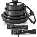 Batterie de cuisine À induction avec revêtement en céramique sain casseroles et poêles antiadhésives ... Batterie de cuisine À induction avec revêtement en céramique sain casseroles et poêles antiadhésives ...